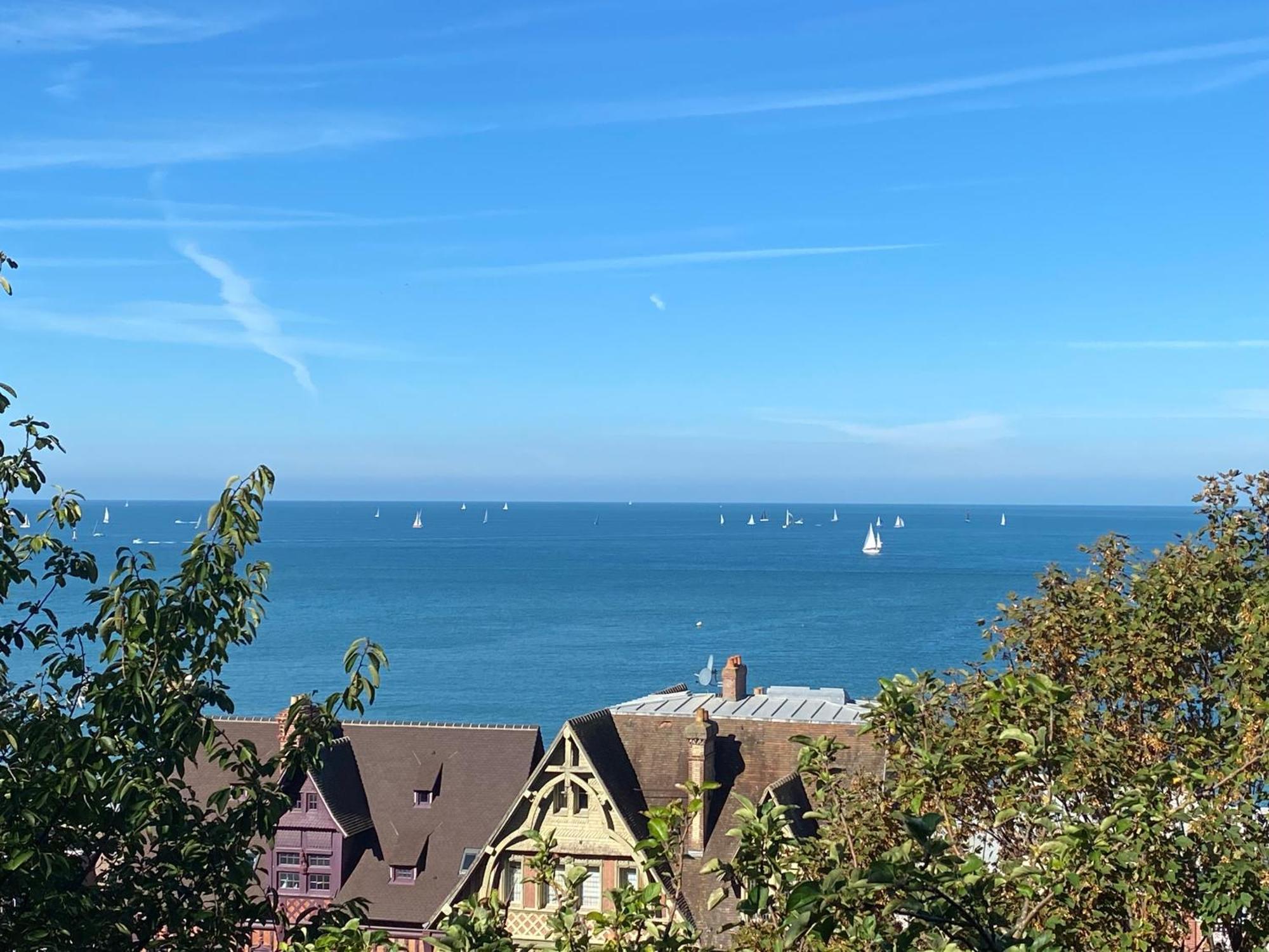Cote Plage - Magnifique Appartement De Charme A Trouville Sur Mer - Linge - Lit Fait - Parking - Wifi - Classe Par L'Office Du Tourisme Eksteriør billede